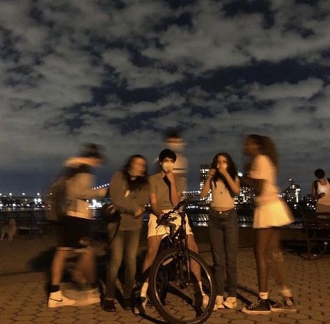 Night Out With Friends, Home Ideas, The City, Night Out, Bike, With Friends