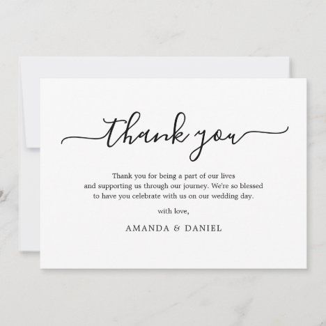 Wedding Thank You Quotes, Wedding Thank You Cards Wording, Wedding Minimal, Thank You Card Wording, Engagement Party Diy, Wolf Drawings, Calligraphy Thank You, Appreciation Note, Expressions Of Sympathy