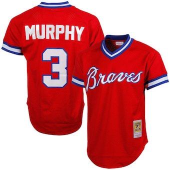 Atlanta Braves Jersey, Dale Murphy, Braves Jersey, Team Gear, Sports Uniforms, Sports Teams, Team Shirts, Mitchell & Ness, Baseball Jersey