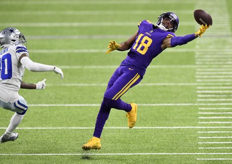 Justin Jefferson Upset with Madden 22 Rating - https://www.sportsgamersonline.com/games/football/vikings-justin-jefferson-upset-with-madden-22-rating/ Justin Jefferson Catch, Justin Jefferson Vikings, Justin Jefferson Aesthetic, Jj Aesthetic, Justin Jefferson Griddy, Football Vikings, Cool Football Pictures, Ford Super Duty Trucks, Football Drip