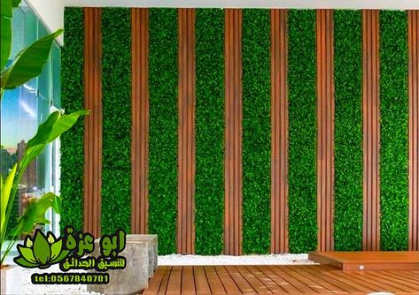 Artificial Grass Wall Decoration Ideas, Grass Wall Decor, Wall Arch, Bamboo Background, Green Wall Design, Artificial Grass Wall, Grass Design, Artificial Green Wall, Front Wall Design