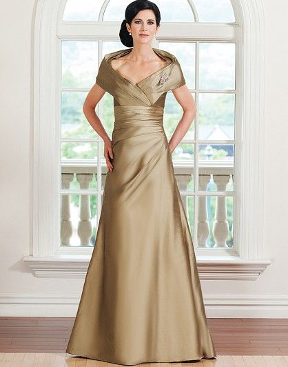 #gowns #mother #weddings | Formal Special Occasion Gown - Off The Shoulder Mother of the Bride or Groom Dress - Formal Ball Gowns for mothers of the wedding Mother Of The Bride, The Bride, Champagne, A Line, Dresses