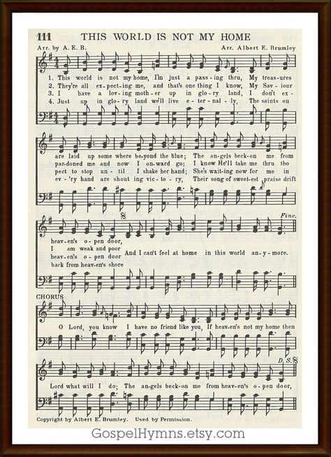 This World Is Not my Home Gospel Song Lyrics, Home Lyrics, Hymn Sheet Music, Hymn Music, Church Songs, Hymns Lyrics, Bible Songs, Spiritual Music, Christian Song Lyrics