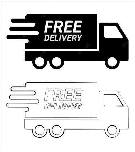 Premium Vector | Vector free delivery icon, vector icon of a cargo truck. free delivery logo. Free Delivery Logo, Delivery Icon, Transportation Preschool Activities, Candle Logo Design, Delivery Logo, Truck Icon, Candle Logo, Transportation Preschool, Cargo Truck