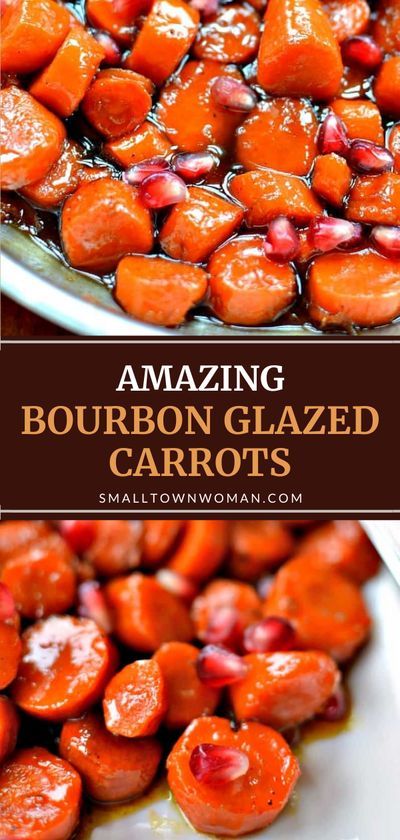 Bourbon Carrots, Bourbon Glazed Carrots, Side Dishes For Steak, Carrots Glazed, Thanksgiving Side Dishes Crockpot, Christmas Dinner Side Dishes, Christmas Dinner Sides, Brown Sugar Sauce, Carrots Side Dish