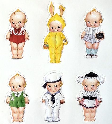 Kewpie Drawing, Kewpie Tattoo, Garage Door Ideas, Valentine's Day Wallpaper, Doll Stickers, Kewpie Art, Cupie Dolls, Kewpie Doll, Day Wallpaper