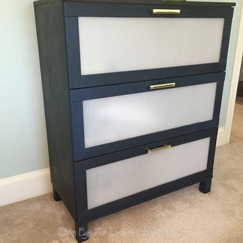 Brimnes Dresser Hack, Brimnes Dresser, Ikea Aneboda, Two Dressers, Small Baby Room, Ethan Allen Furniture, Three Drawer Dresser, Wardrobe Makeover, Chalk Paint Projects