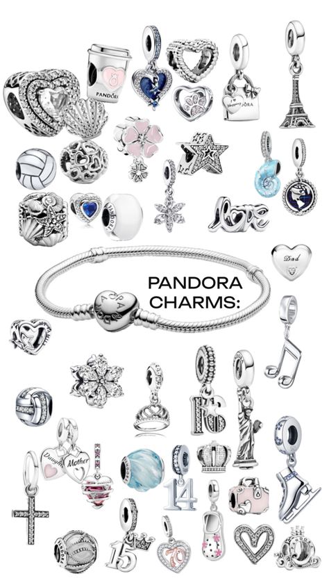 Pandora Christmas Charms, Pandora Christmas, Pandora Bracelet Charms Ideas, Pandora Bracelet Designs, Pandora Jewelry Charms, Great Nails, Pandora Rings, Pandora Bracelet Charms, Pandora Charm