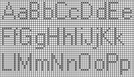 Simple block alphabet counted cross stitch chart, with upper and lowercase letters, numbers 0-9, and a question mark; 9 stitches high. Crochet Letters Pattern, Cross Stitch Letter Patterns, Crochet Alphabet, Bobble Stitch Crochet, Crochet Letters, Free Cross Stitch Charts, Cross Stitch Alphabet Patterns, Embroidery Stitches Beginner, Graph Patterns