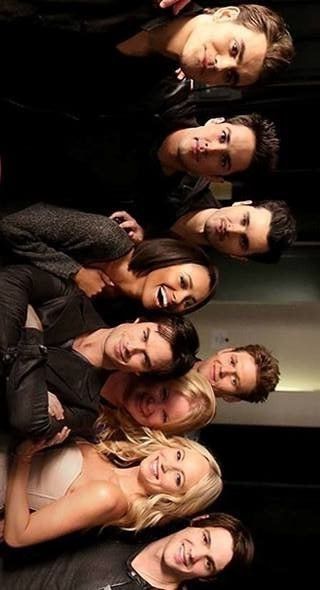 Why is Nina Dobrev never in any of these pictures? Vampire Diaries Memes, The Vampire Diaries Characters, Ian Somerhalder Vampire Diaries, Vampire Diaries Poster, Damon Salvatore Vampire Diaries, Hemlock Grove, Vampier Diaries, The Vampire Diaries 3, Vampire Diaries Movie