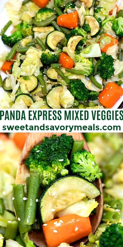 Asian Mixed Vegetables, Dr Valencia Diet Recipes, Chinese Vegetable Side Dishes, Vegetable Asian Recipes, Mixed Veggie Recipes, Chinese Vegetables Recipes, Thai Vegetables, Sides Veggies, Asian Veggies