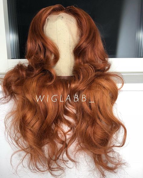 W I G L A B B 🎀 on Instagram: “CINNAMON COPPER🍁| Perfect wig for the Autumn 🍂 | DM/EMAIL US to place a custom order| This unit is 24” of our Virgin Brazilian range✨ |…” Ombre Curly Hair, Indian Hair Extensions, Natural Hair Weaves, Raw Indian Hair, Loose Waves Hair, Hair Laid, Hair Crush, Black Beauty, Hair Waves