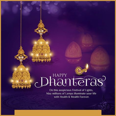 Dhanteras Post For Jewellery Brand, Happy Dhanteras Jewellery Ads, Happy Dhanteras Jewellery, Dhanteras Creative Ads For Jewellery, Dhanteras Jewellery Creative Ads, Dhanteras Jewellery Ads, Diwali Creative Ideas, Diwali Jewellery Creative Ads, Happy Dhanteras Creative Ads