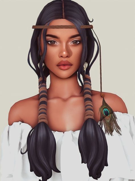 Dakotah sim overview + CC list /cc folder | Ladybugtrait Sims 4 Cc Sims Characters, Sims4 Maxis Match Black Hair, Sims 4 Native American Cc Hair, Base Sims Sims 4, Native Sims 4 Cc, Indigenous Sims 4 Cc, Sims 4 Cc Dreads Female, Native American Cc Sims 4, Sims 4 Cc Folder Patreon