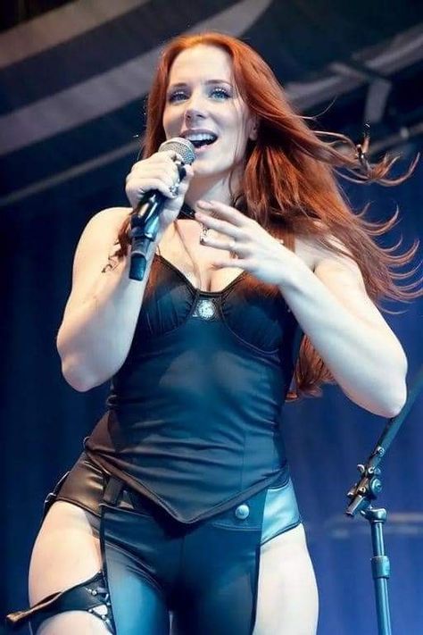 Female Rock Stars, Charlotte Wessels, Ladies Of Metal, Women In Rock, Heavy Metal Girl, Rock Princess, Simone Simons, Women Of Rock, Guitar Girl