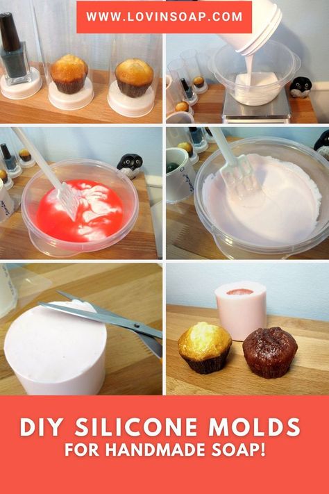 How To Make A Soap Mold, Soap Molds Silicone How To Make, How To Use Silicone Candle Molds, How To Make Silicone, Pvc Soap Mold, Diy Molds, Candle Silicone Mold, Silicon Molds, Soap Studio