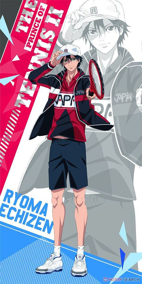 The New Prince of Tennis Visual Bath Towel (1) Ryoma Echizen (Anime Toy) Item picture1 New Prince Of Tennis, Ryoma Echizen, Prince Poster, Yonex Tennis, Prince Of Tennis Anime, Prince Tennis, Prince Of Tennis, The Prince Of Tennis, D Gray Man