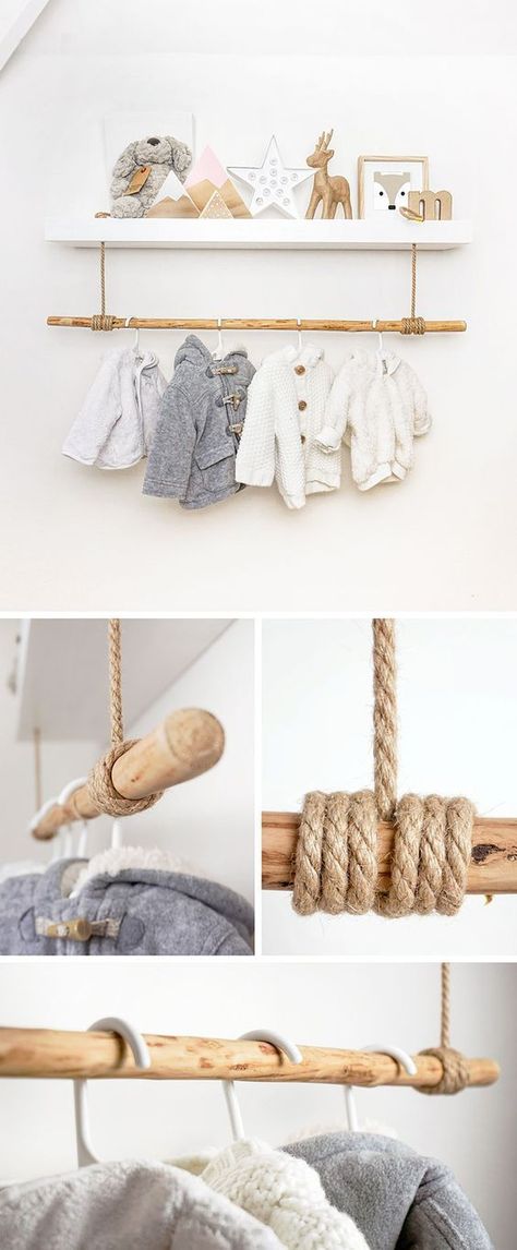 Baby Room Boy, Lack Shelf, Diy Baby Clothes, Clothes Rail, Hemnes, Baby Diy, Project Nursery, Baby Bedroom, Nursery Inspiration