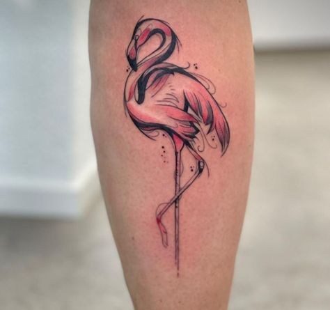 Flamingo Tattoo Ideas, Flamingo Flower Tattoo, Flamingo Tatoos Ideas, Flamingo Mom Tattoo, Flamingo Tattoo Black, Flamingo Tattoo Meaning, Small Flamingo Tattoo, Flaming Tattoo, Flamingo Tattoos For Women