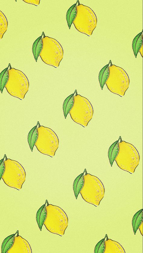 Lemon Wallpaper Iphone, Iphone Phone Wallpapers, Lemon Aesthetic, Lemon Wallpaper, Aesthetic Fruit, Sea Wallpaper, Fruit Party, Fruit Wallpaper, Iphone Phone