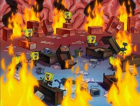 Spongebob fire Smosh, Spongebob Memes, Mark Tuan, Mystic Messenger, Jackson Wang, Marching Band, Spongebob Squarepants, The Villain, My Chemical Romance