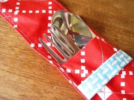 Diy Cutlery Pouches, Cutlery Pouch, Living In New Zealand, Kitchen Craft, Canadian Girls, Pinterest Ideas, Problem Solved, Kitchen Crafts, Pouch Pattern