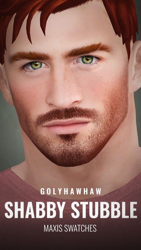 Shabby Facial Hair | Patreon Sims 4 Beard Cc, Sims 4 Beard, Different Beard Styles, Male Sims, Sims 4 Hair Male, Thick Beard, Makeup Cc, Men's Facial Hair, Mens Facial Hair Styles