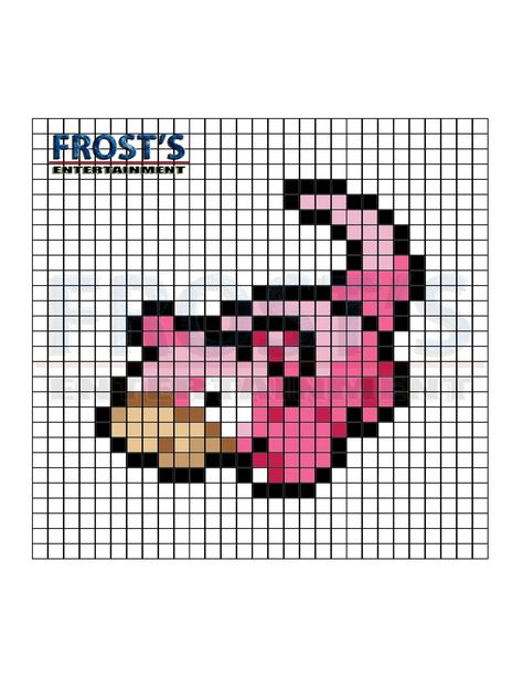 Pokémon: Perler Bead Slowpoke Pattern Slowpoke Art, Small Pokemon, Pokemon Bookmark, Pokémon Perler, Graffiti Art Letters, Geeky Craft, Pokemon Diy, Pokemon Pattern, Art Letters