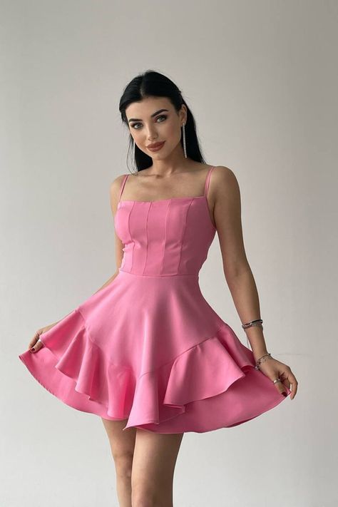 Summer Short Pink Dress Fairy Dress Beach Wedding Dress Reception Dress Rehearsal Dinner Cottagecore Dress Elopement Dress Cottagecore Dress Party Dress Purple, Wedding Dress Reception, Short Pink Dress, Dress Rehearsal, Pink Dress Short, Dress Fairy, Aesthetic Dress, Frock Dress, Elopement Dress