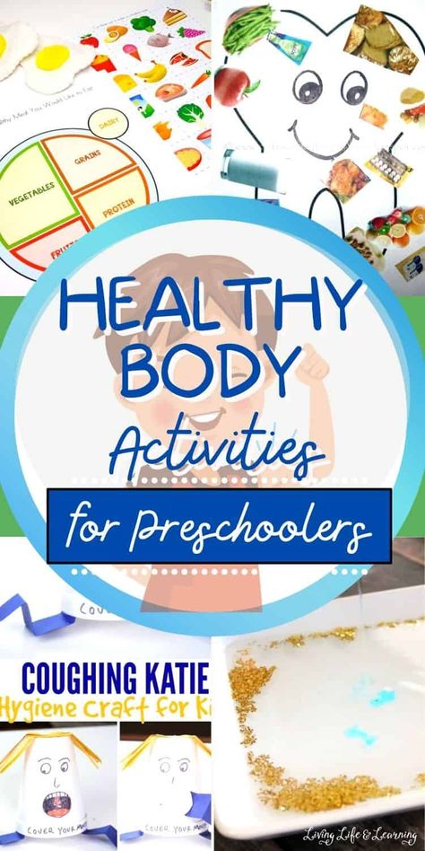 Homeschool Health, Personal Hygiene Activities, Hygiene Activities, Wellbeing Activities, Body Preschool, Health Game, Rainbow Activities, Preschool Science Activities, Activities For Preschoolers