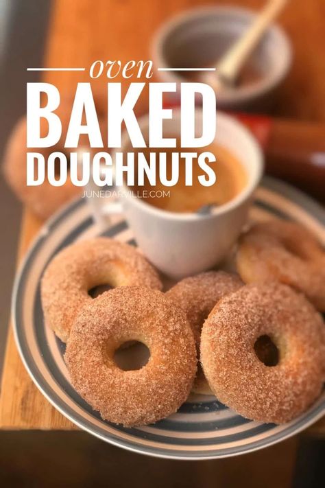 Baked Doughnut Recipe, Donuts From Scratch, Cake Doughnuts Recipe, Healthy Doughnuts, Baked Doughnut, Baked Doughnut Recipes, Doughnut Recipe Easy, Baked Doughnuts, Baked Donut Recipes