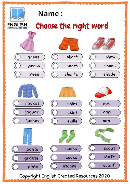 Clothes Worksheet For Grade 1, Clothes We Wear Worksheet, My Clothes Worksheet, Clothes Worksheets For Kids Activities, Clothes Activities For Kids, Clothes Worksheets For Kids, Clothes Worksheet, English Language Learning Activities, Clothes Words