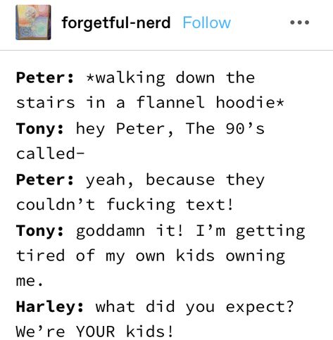 Marvel Incorrect Quotes Peter, Marvel Incorrect Quotes, Avengers Texts, Marvel Comics Funny, Marvel Headcanon, Superhero Memes, Terrible Jokes, Marvel Quotes, Mcu Marvel