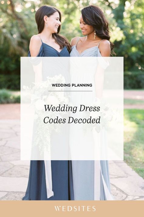 Dress Codes For Weddings, Wedding Dress Code Guide, Wedding Dress Codes, Dress Code Guide, Wedding Dress Code, Wedding Planning Apps, Dress Code Casual, Dress Code Wedding, Free Wedding Printables