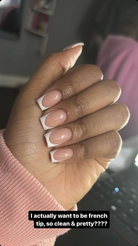 Easy French Tip Nails, Tip Nails, French Tip Nails, Nail Tips, Nails, Quick Saves