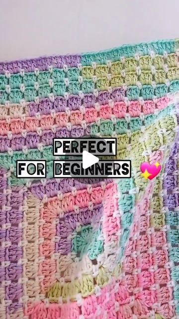 Join The Dots, Blankets For Baby, Make A Blanket, Crochet For Beginners Blanket, Crochet Market Bag, Crochet Tutorials, Modern Crochet, Crochet Square, Handmade Blanket