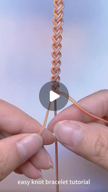 How To Make Hand Bracelet, Bracelet Knots Tutorial, Diy Bracelets Tutorials Beads, Diy Knot Bracelet, Knot Bracelet Tutorial, Bracelet Making Tutorial, Knot Tutorial, Macrame Jewelry Tutorial, Macrame Bracelet Tutorial