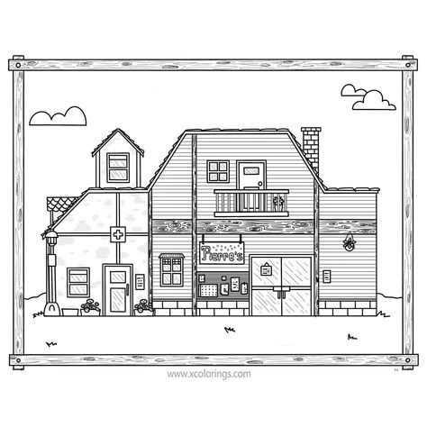 Stardew Valley Coloring Pages from RobynSmith. Stardew Valley Coloring Pages, Baby Coloring Pages, Unicorn Colors, Unicorn Coloring Pages, Baby Colors, Stardew Valley, Inspirational Books, Drawing Ideas, Coloring Books