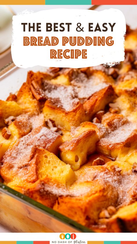 Quick And Easy Bread Pudding Recipe, French Bread Bread Pudding, Bread Pudding Easy Quick, Bread Pudding For Two, Sauce For Bread Pudding Easy, Recipes Using Instant Pudding, Biscuit Bread Pudding Recipe, Bread Pudding Recipe Old Fashion, Bread Pudding Recipe Easy Simple