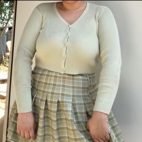 Brandy Melville Outfit Brandy Melville Plus Size, Sweater Preppy, Tennis Skirt, Brandy Melville, Brandy, Outfit Inspirations, Tennis, Plus Size, Skirt