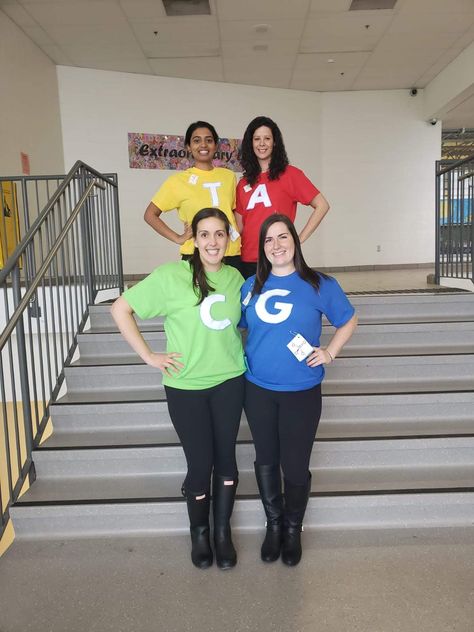 Science Group Costume Dna Costume, Pair Halloween Costumes, Science Costumes, Science Halloween, Halloween Science, Group Costumes, Spirit Week, Organic Chemistry, What Is Your Name