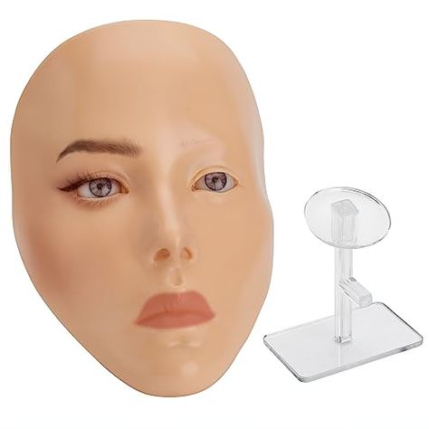 Silicone Makeup Practice 5D Face Board, Reusable Beginners to practice eyesmakeup Face Eyes Silicone False Cosmetologist,Real Person Training Model for Self-Study and Beginners or Makeup Artist Show Teaching Check more at https://uk.productsoffer.in/silicone-makeup-practice-5d-face-board-reusable-beginners-to-practice-eyesmakeup-face-eyes-silicone-false-cosmetologistreal-person-training-model-for-self-study-and-beginners-or-makeup-artist-show-t/ Makeup Practice, Silicone Makeup, Fashion Things, Personal Training, Makeup Products, Makeup Artist, Eye Makeup, Makeup, Make Up