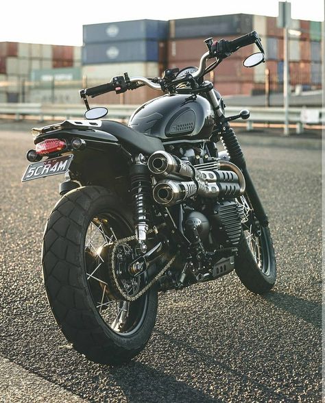 Triumph Street Scrambler 900 Custom, Triumph Street Scrambler 900, Triumph Scrambler 900 Custom, Triumph Scrambler 900, Triumph 900, Travel Motorcycle, Triumph Street Scrambler, Motorbike Art, Street Scrambler