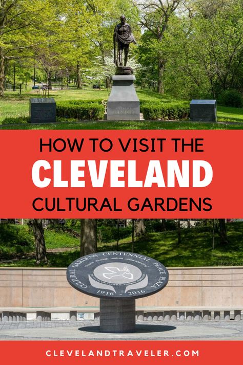 Cleveland Cultural Gardens, Cleveland Rocks, Osu Buckeyes, Ohio Travel, Garden Guide, Anniversary Trips, Cleveland Ohio, Going Home, Ohio State