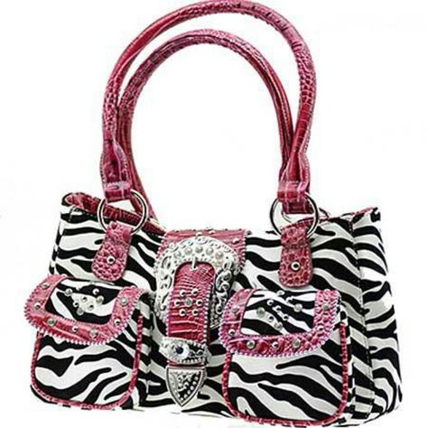 Pink zebra Purse for Sprinkles!! http://zebracandlesprinkles.com #pinkzebra #pinkzebrapurse 2000s Purse, Zebra Purse, Funky Purses, Mcbling Fashion, Trashy Y2k, Y2k Accessories, The Baddest, 2000s Fashion Outfits, Pink Zebra