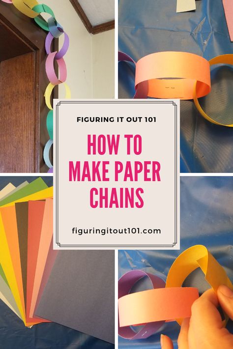 Countdown Ideas, Crafts With Kids, Parent Board, Learning Crafts, Paper Chain, Children Activities, Kid Projects, Fun Crafts To Do, Paper Chains