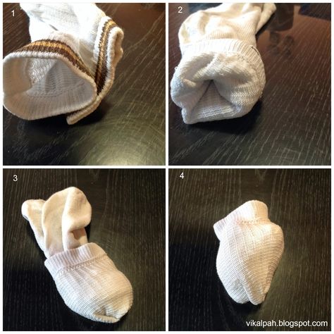 Simple way to fold the socks so that you can avoid searching for a pair in your hurry . #socks #folding Simple Socks, Teaching Special Education, Gift Wrapping Ideas, Simple Crafts, Ideas Jewelry, Organizing Tips, Furniture Makeovers, Easy Organization, Wrapping Ideas