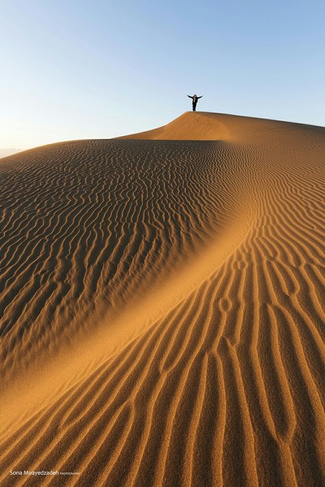 © Sona Moayedzadeh Mesr_Central desert of Iran Iran Desert, The Wind, Iran, Tourism, Discover Yourself, Express Yourself, A Place, Tumblr, Water