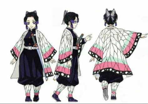 Demon Slayer Reference Sheet, Shinobu Character Sheet, Kny Reference, Kocho Shinobu, Anime Designs, Character Sheets, Reference Sheet, Shinobu Kocho, Kny Oc