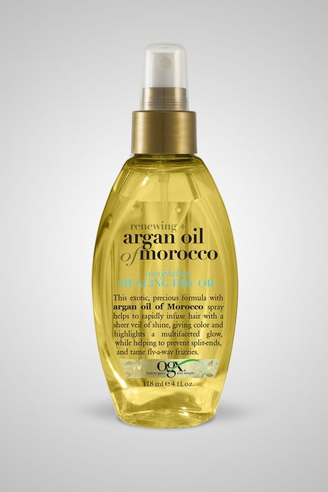 Oil Spray For Hair, Split End Repair, Argan Oil Morocco, Ogx Hair Products, Repair Split Ends, Argan Oil Of Morocco, Spray For Hair, Oriflame Beauty Products, Argon Oil